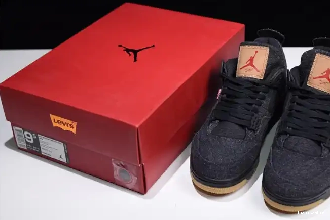 Reps LUCY Levi's AO2571-001 Jordan 'black' 4 Air x 0414